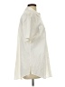 Chico's Ivory Short Sleeve Button-Down Shirt Size Lg Petite - photo 4