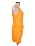Shein Color Block Orange Cocktail Dress Size L - photo 4