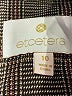 Etcetera Plaid Brown Coat Size 10 - photo 6