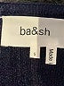 BA&SH Black Long Sleeve Top Size Sm (1) - photo 7
