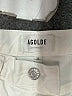 AGOLDE 100% Organic Cotton White Jeans Size 25 waist - photo 6