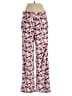 Unbranded 100% Polyester Paisley Burgundy Casual Pants Size S - photo 1