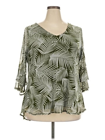 New Directions 3/4 Sleeve Blouse (view 1)