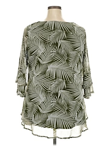 New Directions 3/4 Sleeve Blouse (view 2)
