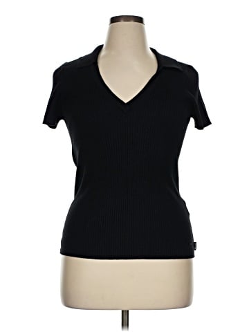 DKNY Jeans Short Sleeve Turtleneck (view 1)