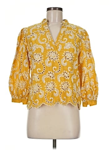 Shoshanna 3/4 Sleeve Blouse (view 1)