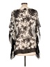 Talbots 100% Silk Black 3/4 Sleeve Blouse Size 12 - photo 2