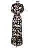 Vince Camuto Floral Black Jumpsuit Size S - photo 2