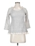 Anthropologie Gray 3/4 Sleeve Top Size S - photo 1