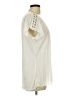 New York Laundry 100% Polyester Ivory Short Sleeve Blouse Size L - photo 4