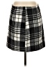 Assorted Brands 100% Polyester Plaid Gray Casual Skirt Size S - photo 1