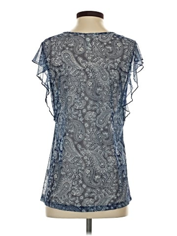 Perseption Concept Short Sleeve Blouse (view 2)