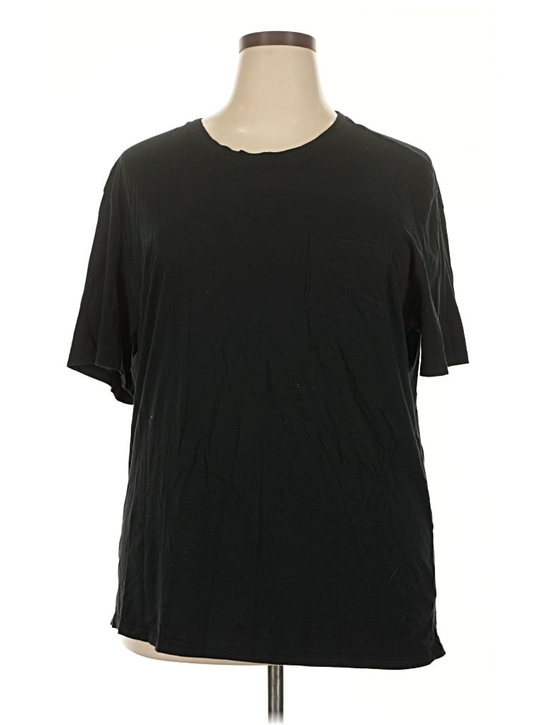 Pre-owned Magaschoni Short Sleeve T-shirt In Black
