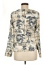 Next Print Ivory Long Sleeve Blouse Size 6 - photo 2