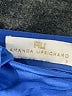 AU Amanda Uprichard 100% Silk Solid Blue Romper Size S - photo 4