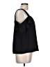 Topshop 100% Polyester Black Sleeveless Blouse Size 10 - photo 4