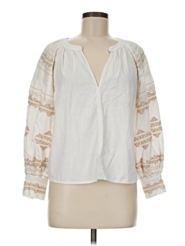 INC International Concepts Long Sleeve Blouse (view 1)