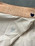 Unbranded 100% Polyester Hearts Tan Long Sleeve Blouse Size L - photo 7