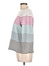 Talbots Outlet Stripes Silver Pullover Sweater Size Lg Petite - photo 5