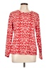 Talbots Red Long Sleeve Blouse Size L - photo 1