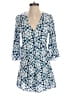 Seafolly 100% Viscose Print Blue Romper Size S - photo 1