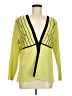 misook 100% Acrylic Yellow Cardigan Size M - photo 1
