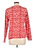 Talbots Red Long Sleeve Blouse Size L - photo 2