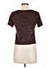 Anna Kriste Brown Short Sleeve Top Size Med Petite - photo 2