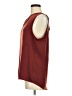 Trouve 100% Polyester Burgundy Sleeveless Blouse Size M - photo 5