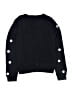 H&M Polka Dots Black Pullover Sweater Size 8 - photo 2