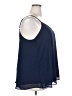 Torrid 100% Polyester Blue Sleeveless Blouse Size 2X Plus (2) - photo 4