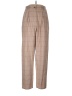Haley Plaid Brown Casual Pants Size 10 - photo 1