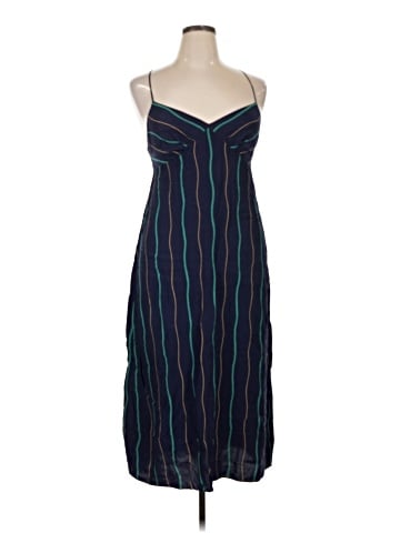 Madewell The Layton Midi Dress in Stripe (view 1)