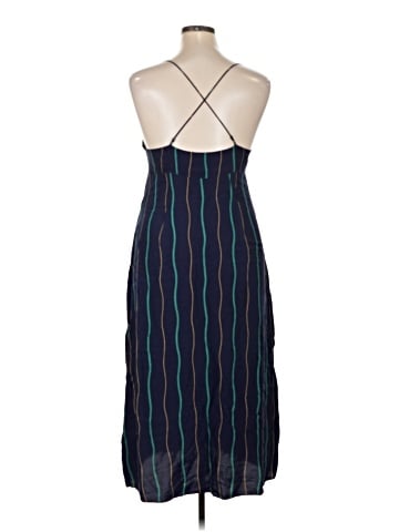Madewell The Layton Midi Dress in Stripe (view 2)