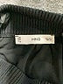 MNG 100% Polyester Solid Black Casual Skirt Size S - photo 4