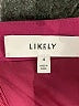 Likely Solid Burgundy Cocktail Dress Size 4 - photo 7