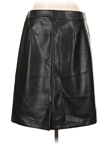 Tribal Faux Leather Skirt (view 2)