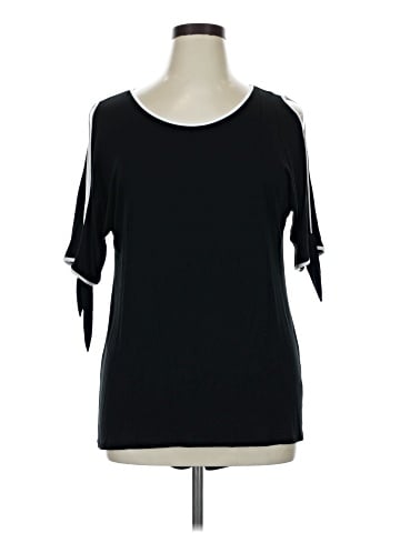 Cable & Gauge Short Sleeve Top (view 1)