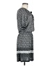 Mlle Gabrielle Print Gray Casual Dress Size M - photo 4