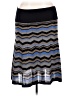 Lapis Chevron-herringbone Blue Casual Skirt Size L - photo 1
