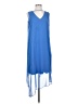Chico's 100% Polyester Blue Casual Dress Size Sm (0.5) - photo 1