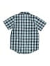 Gymboree 100% Cotton Plaid Blue Short Sleeve Button-Down Shirt Size 5 - photo 2