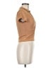 Heart & Hips Tan Short Sleeve Top Size M - photo 4