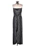 Robin Piccone Chevron-herringbone Gray Jumpsuit Size M - photo 2