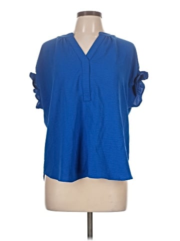 Skye's The Limit Short Sleeve Blouse (view 1)