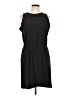 Lole Solid Black Casual Dress Size L - photo 1