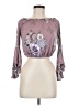 iris Purple 3/4 Sleeve Blouse Size M - photo 1
