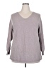 Ella Moss Gray Pullover Sweater Size XXL - photo 1