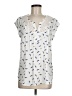 Daniel Rainn 100% Polyester Ivory Sleeveless Blouse Size M - photo 1