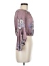 iris Purple 3/4 Sleeve Blouse Size M - photo 4